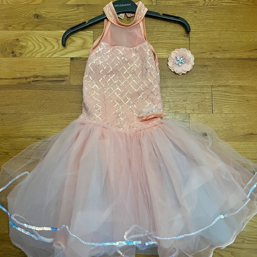 Peach ballet costume IC